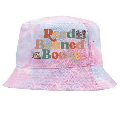 Read Banned Books Book Lover Tie-Dyed Bucket Hat