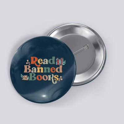 Read Banned Books Book Lover Button