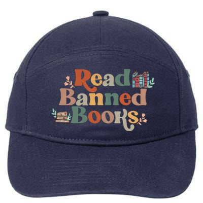 Read Banned Books Book Lover 7-Panel Snapback Hat