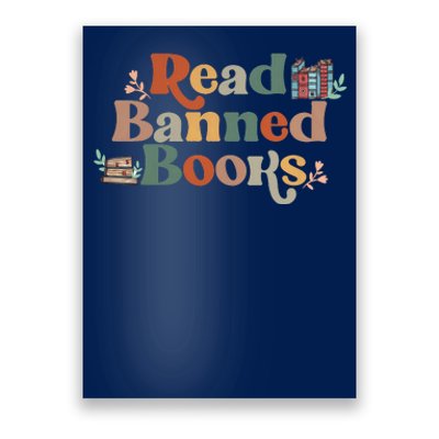 Read Banned Books Book Lover Poster