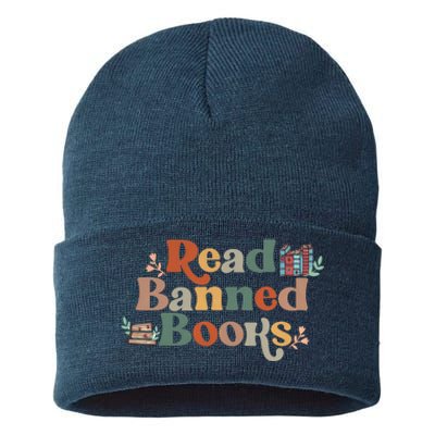 Read Banned Books Book Lover Sustainable Knit Beanie