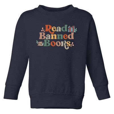 Read Banned Books Book Lover Toddler Sweatshirt