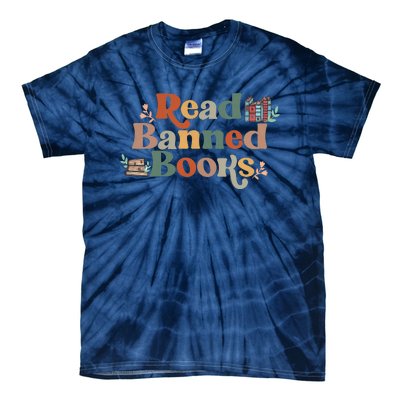 Read Banned Books Book Lover Tie-Dye T-Shirt