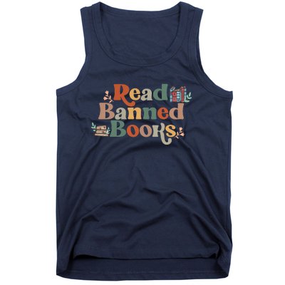 Read Banned Books Book Lover Tank Top