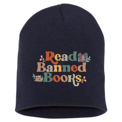 Read Banned Books Book Lover Short Acrylic Beanie