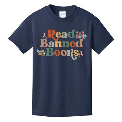 Read Banned Books Book Lover Kids T-Shirt