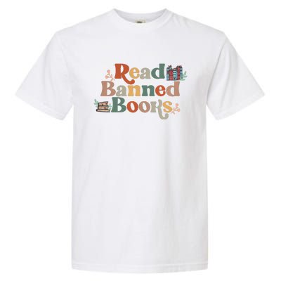 Read Banned Books Book Lover Garment-Dyed Heavyweight T-Shirt