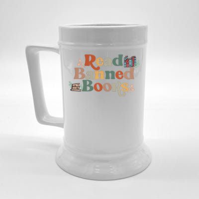 Read Banned Books Book Lover Beer Stein