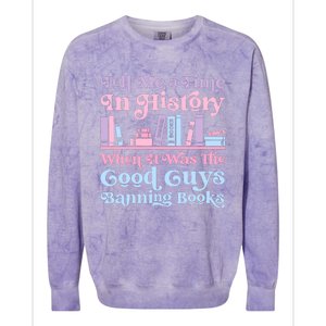 Reading Banned Books Book Lovers Reader I Read Banned Books Colorblast Crewneck Sweatshirt