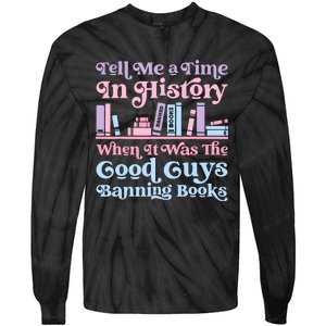 Reading Banned Books Book Lovers Reader I Read Banned Books Tie-Dye Long Sleeve Shirt