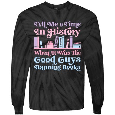 Reading Banned Books Book Lovers Reader I Read Banned Books Tie-Dye Long Sleeve Shirt