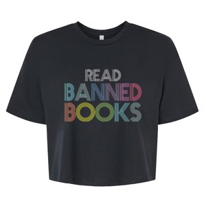 Read Banned Books Bella+Canvas Jersey Crop Tee