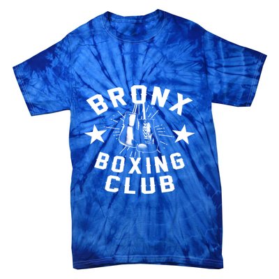 Retro Bronx Boxing Club Vintage Distressed Boxer Gift Tie-Dye T-Shirt