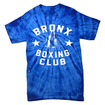 Retro Bronx Boxing Club Vintage Distressed Boxer Gift Tie-Dye T-Shirt