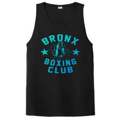 Retro Bronx Boxing Club Vintage Distressed Boxer Gift PosiCharge Competitor Tank