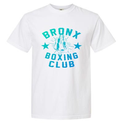 Retro Bronx Boxing Club Vintage Distressed Boxer Gift Garment-Dyed Heavyweight T-Shirt