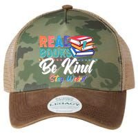 Read Books Be Kind Stay Weird Legacy Tie Dye Trucker Hat
