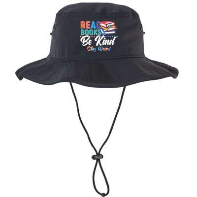 Read Books Be Kind Stay Weird Bucket Hat