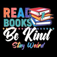 Read Books Be Kind Stay Weird Full Zip Hoodie