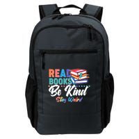 Read Books Be Kind Stay Weird Backpack