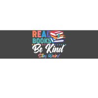 Read Books Be Kind Stay Weird Bumper Sticker