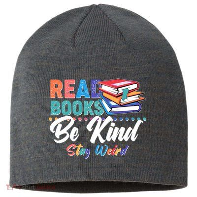 Read Books Be Kind Stay Weird Sustainable Beanie