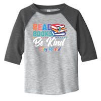 Read Books Be Kind Stay Weird Toddler Fine Jersey T-Shirt