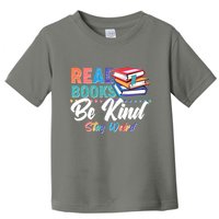 Read Books Be Kind Stay Weird Toddler T-Shirt