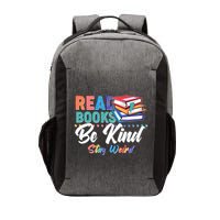 Read Books Be Kind Stay Weird Vector Backpack