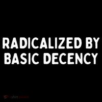 Radicalized By Basic Decency Funny Social Democracy  Button