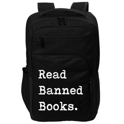 Read Banned Book Funny Reading For Readers Gift Impact Tech Backpack