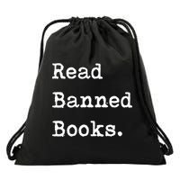 Read Banned Book Funny Reading For Readers Gift Drawstring Bag