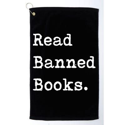 Read Banned Book Funny Reading For Readers Gift Golf Towel