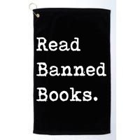Read Banned Book Funny Reading For Readers Gift Golf Towel