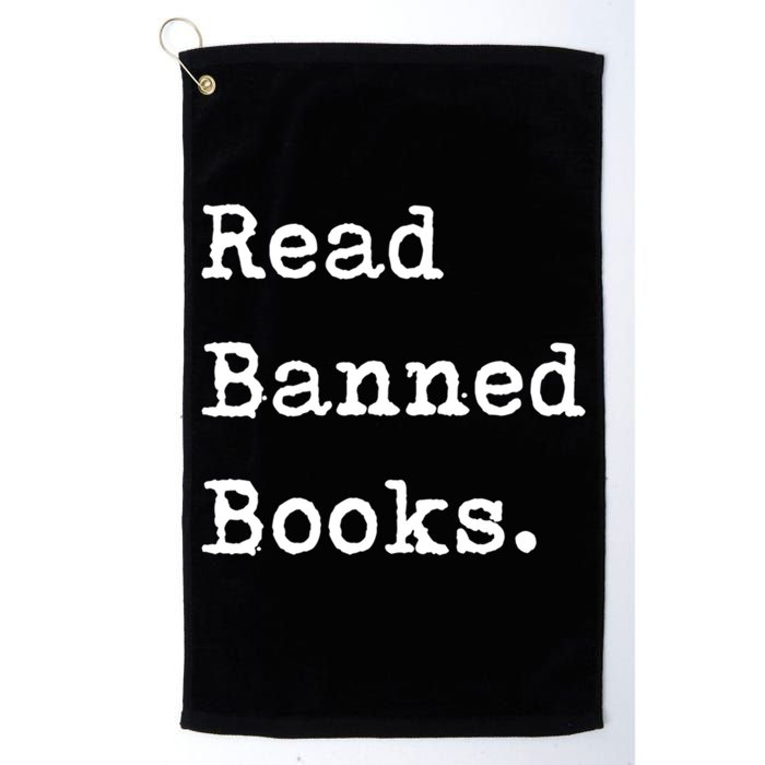 Read Banned Book Funny Reading For Readers Gift Golf Towel