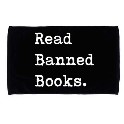 Read Banned Book Funny Reading For Readers Gift Microfiber Hand Towel