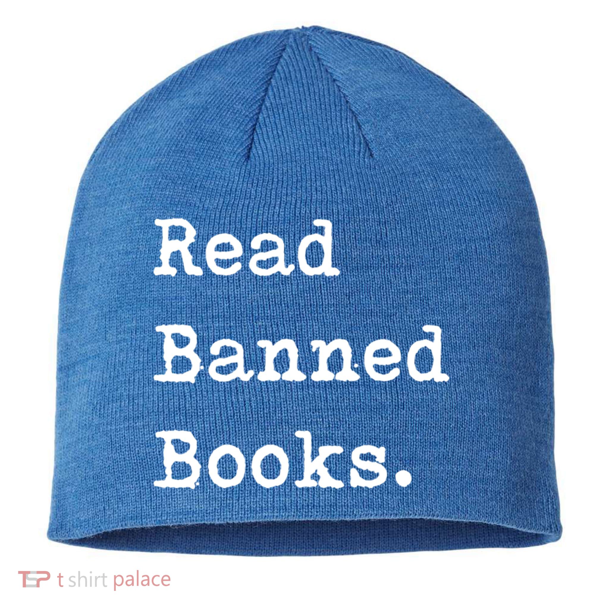 Read Banned Book Funny Reading For Readers Gift Sustainable Beanie