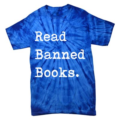 Read Banned Book Funny Reading For Readers Gift Tie-Dye T-Shirt