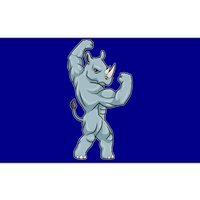 Rhino Bodybuilder Bodybuilding Sports Gift Bumper Sticker