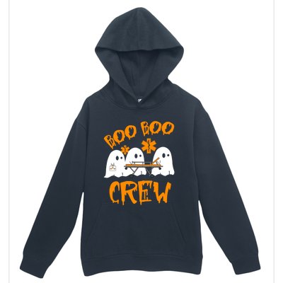 Retro Boo Boo Crew Halloween Nurse Ghost Paramedic Urban Pullover Hoodie