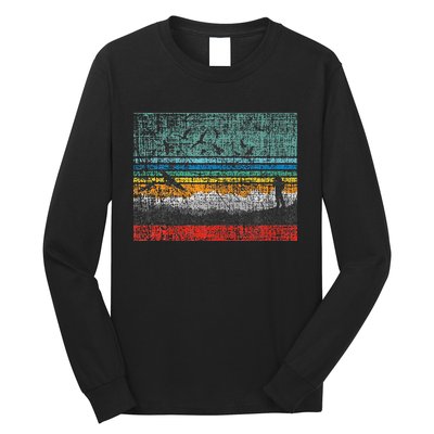 Retro Birding Bird Watching Bird Watcher Birder Long Sleeve Shirt