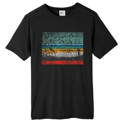 Retro Birding Bird Watching Bird Watcher Birder Tall Fusion ChromaSoft Performance T-Shirt