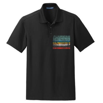 Retro Birding Bird Watching Bird Watcher Birder Dry Zone Grid Polo