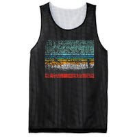 Retro Birding Bird Watching Bird Watcher Birder Mesh Reversible Basketball Jersey Tank