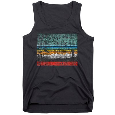 Retro Birding Bird Watching Bird Watcher Birder Tank Top