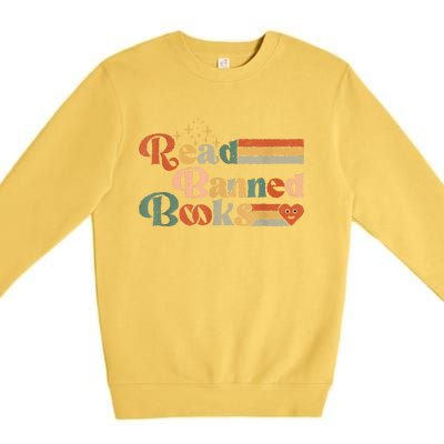 Read Banned Books Week Reader Premium Crewneck Sweatshirt