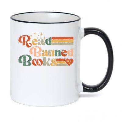 Read Banned Books Week Reader 11oz Black Color Changing Mug