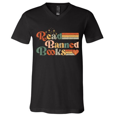 Read Banned Books Week Reader V-Neck T-Shirt