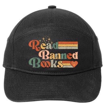 Read Banned Books Week Reader 7-Panel Snapback Hat
