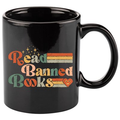 Read Banned Books Week Reader 11oz C Handle Ceramic Mug